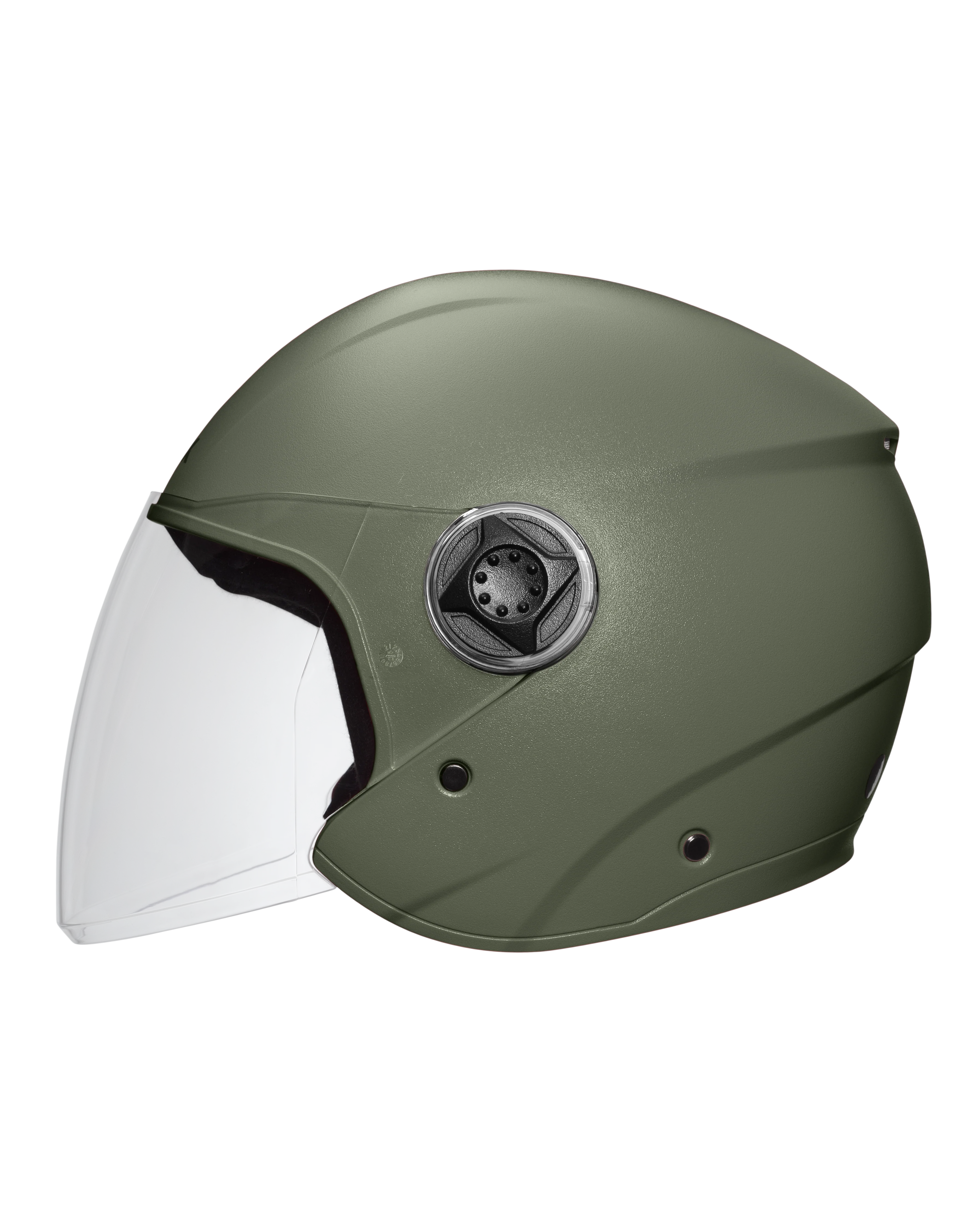 Xtrac Fit ISI Certified Half Face Helmet with Clear Visor – Lightweight Protection for All Two-Wheelers - Image 60