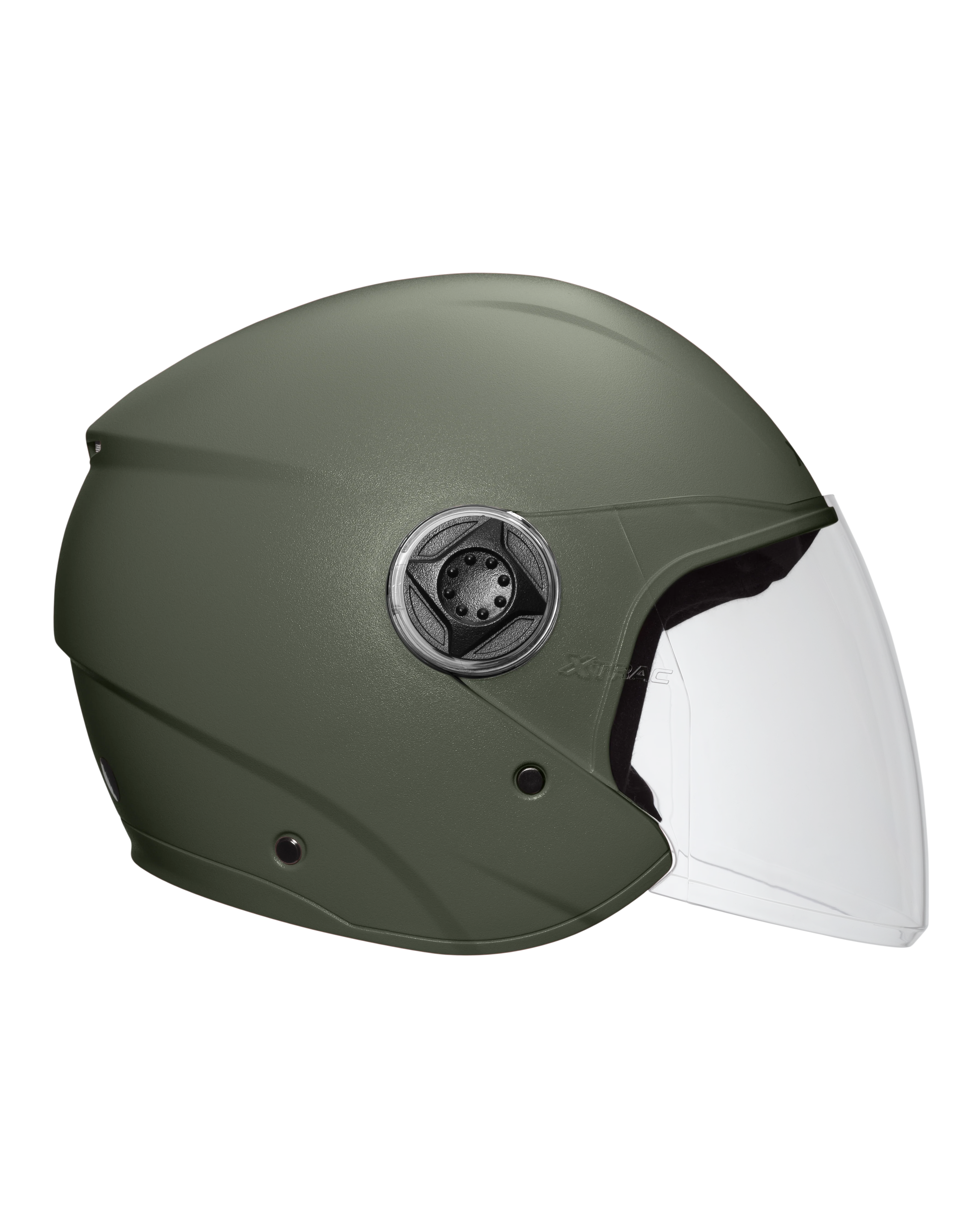 Xtrac Fit ISI Certified Half Face Helmet with Clear Visor – Lightweight Protection for All Two-Wheelers - Image 61