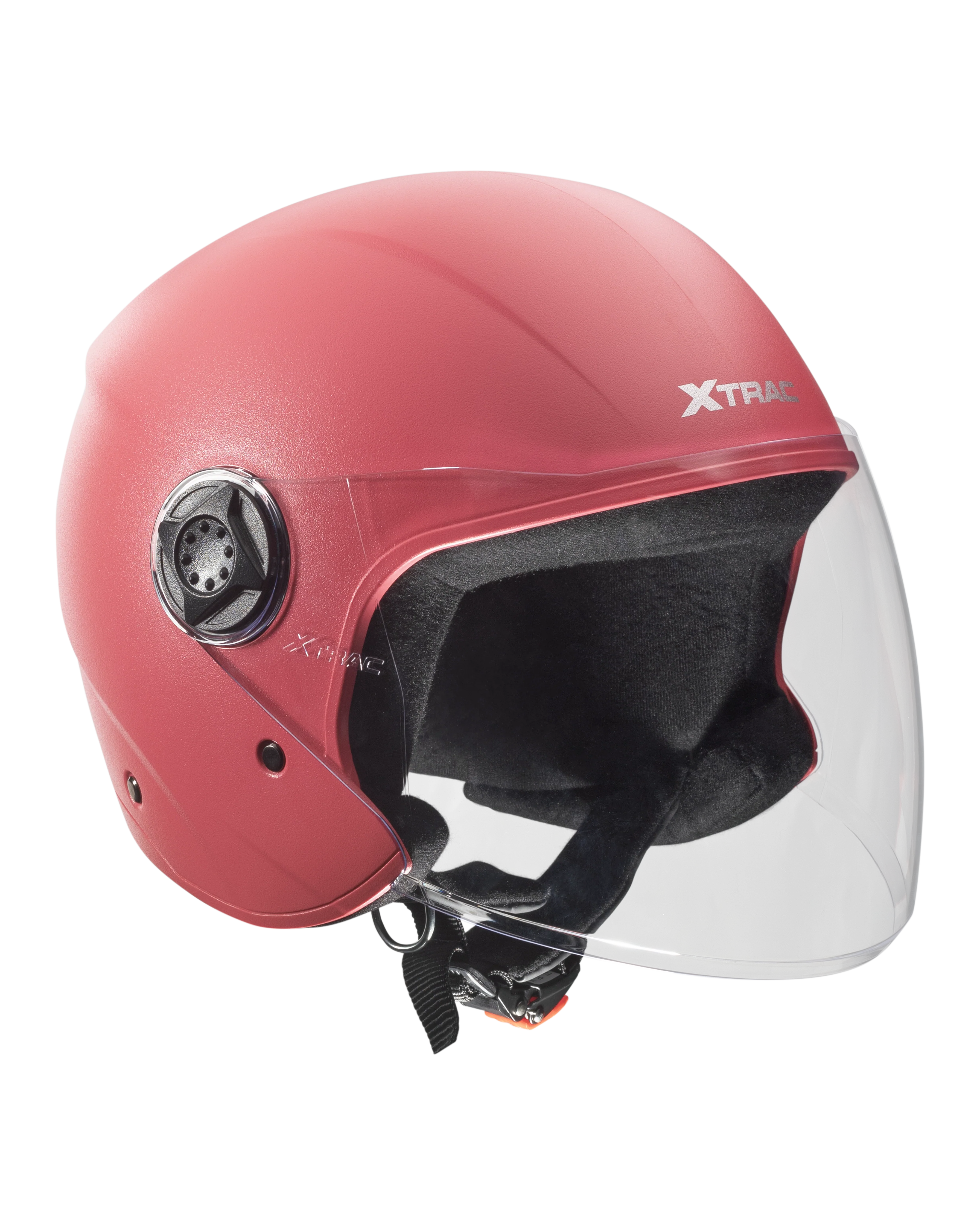 Xtrac Fit ISI Certified Half Face Helmet with Clear Visor – Lightweight Protection for All Two-Wheelers - Image 64