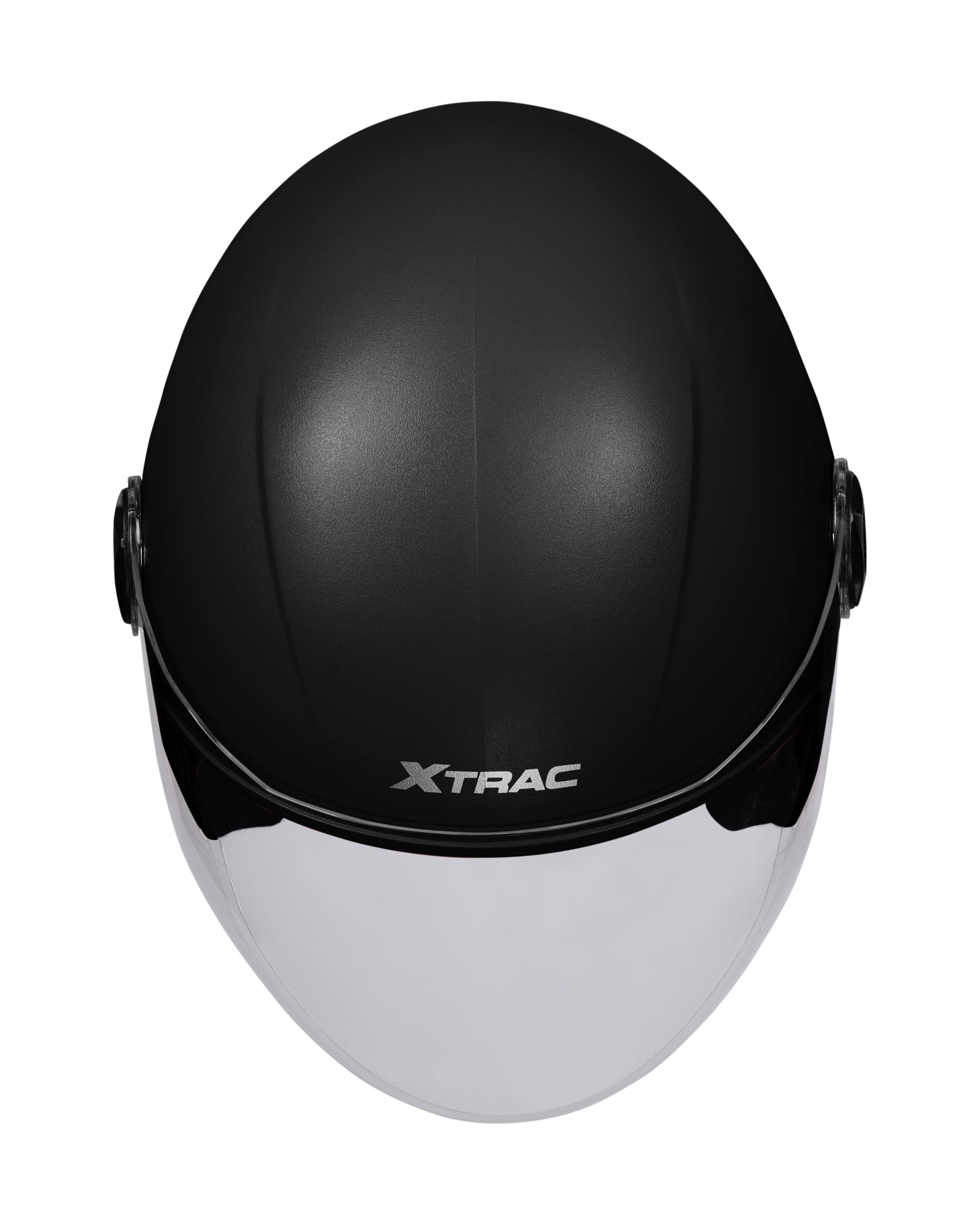 Xtrac Fit ISI Certified Half Face Helmet with Clear Visor – Lightweight Protection for All Two-Wheelers - Image 9